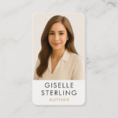 Author Writer Professional Visitenkarte (Vorderseite)