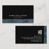 Author Writer Publishing Visitenkarte (Vorne/Hinten)