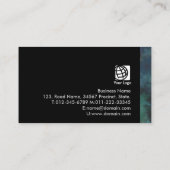 Author Writer Publishing Visitenkarte (Rückseite)