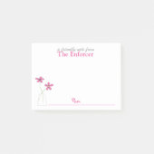 Authoritäts-Post-it-Zettel Post-it Klebezettel (Vorderseite)