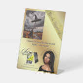  Author's Promotional Rose Gold  Sockelschild (Vorderseite)