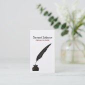 AUTHORS & WRITERS-Visitenkarte Visitenkarte (Stehend Vorderseite)