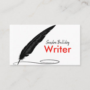 AUTHORS & WRITERS-Visitenkarte Visitenkarte