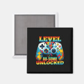 Autis für Level Au-some Unlock Video Game Controll Magnet (Vorderseite/Rückseite)