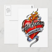 AUTISM_19 POSTKARTE (Vorne/Hinten)