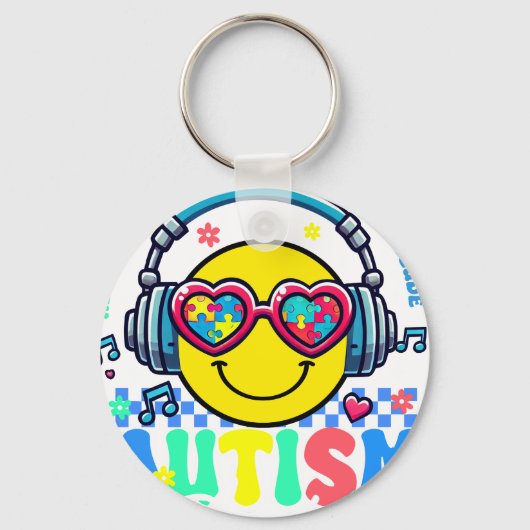 autism acceptance (2 schlüsselanhänger (Vorderseite)