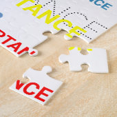 Autism Acceptance ribbon dots Puzzle (Seite)