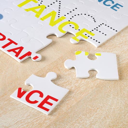 Autism Acceptance ribbon dots Puzzle (Seite)