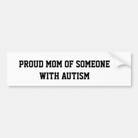 AUTISM-AUFKLEBER AUTOAUFKLEBER (Vorne)