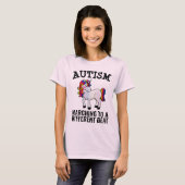 AUTISM AUTSTIC UNICORN T-SHIRTS (Vorne ganz)