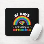 Autism Awareness 67 Days Of Making A Difference 6  Mousepad (Mit Mouse)