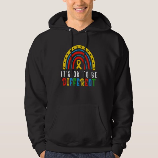 Autism Awareness Abilities Outweigh Disabilities R Hoodie (Vorderseite)