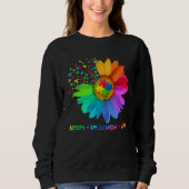 Autism Awareness Accept Understand Love Autism Mo Sweatshirt (Vorderseite)
