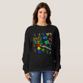 Autism Awareness Acceptance Children Ok To Be Diff Sweatshirt (Vorne ganz)