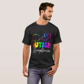 Autism Awareness Acceptance Infinity Symbol Advoca T-Shirt (Vorne ganz)