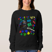 Autism Awareness Acceptance Science Ok To Be Diffe Sweatshirt (Vorderseite)