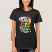 Autism Awareness Acceptance Women Kid Its Ok To Be T-Shirt (Vorderseite)