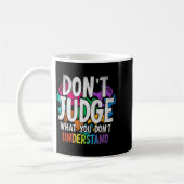 Autism Awareness Adult Uni-kids Black Short Sleeve Kaffeetasse (Links)