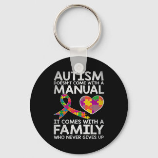 Autism awareness autism doesn't come with a manual schlüsselanhänger