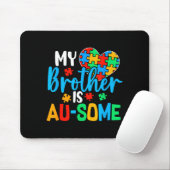 Autism Awareness Autism Squad Support Awesome Boys Mousepad (Mit Mouse)