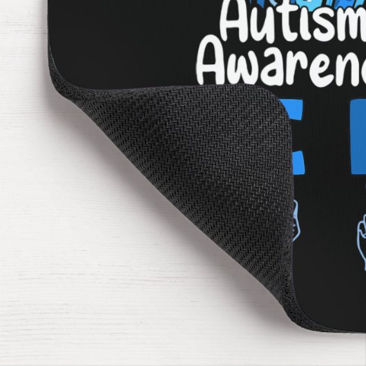 Autism Awareness Be Kind Asl Hand Sign Language  Mousepad (Ecke)
