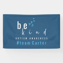 autism awareness be kind blue #team name custom 