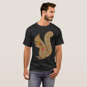 Autism Awareness Big Brother Squirrel T-Shirt (Vorne ganz)