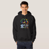 Autism Awareness Born Special Elephant Infinity Lo Hoodie (Vorne ganz)