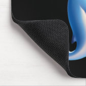 Autism Awareness Cute Shark Yellow Red Blue Animal Mousepad (Ecke)