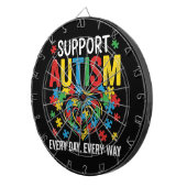 Autism awareness dartscheibe (Vorderseite rechts)
