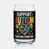 Autism awareness dosenglas (Vorderseite)