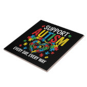 Autism awareness fliese (Seite)