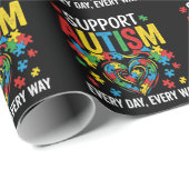 Autism awareness geschenkpapier (Rolleneckpunkt)