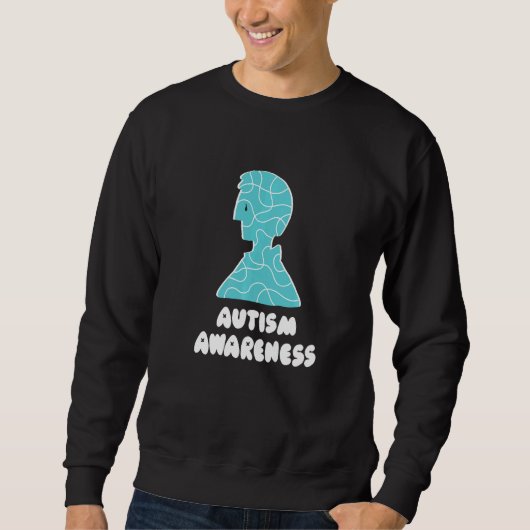 Autism Awareness Human Sweatshirt (Vorderseite)
