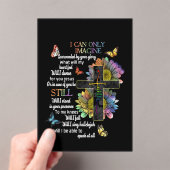 Autism Awareness I Can Only Imagine Jesus Faith T- Acryleinladungen (Insitu (Handheld))