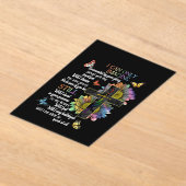 Autism Awareness I Can Only Imagine Jesus Faith T- Acryleinladungen (Ablage )