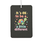 Autism Awareness It's Ok To Be A Little Different Autolufterfrischer (Vorderseite)