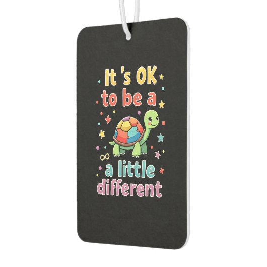 Autism Awareness It's Ok To Be A Little Different  Autolufterfrischer (Links)