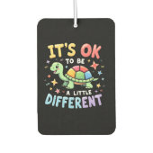 Autism Awareness It's Ok To Be A Little Different Autolufterfrischer (Vorderseite)