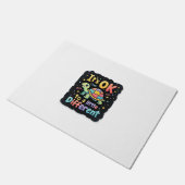 Autism Awareness It's Ok To Be A Little Different Fußmatte (Schrägansicht)