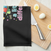 Autism Awareness It's Ok To Be A Little Different Geschirrtuch (Viertel Falte)