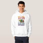 Autism Awareness It's Ok To Be A Little Different Hoodie (Vorne ganz)