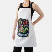 Autism Awareness It's Ok To Be A Little Different Schürze (InSitu)