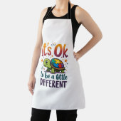 Autism Awareness It's Ok To Be A Little Different  Schürze (InSitu)