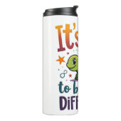 Autism Awareness It's Ok To Be A Little Different  Thermosbecher (Nach links gedreht)