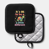 Autism Awareness It's Ok To Be A Little Different  Topflappen (Vorderseite/Rückseite)