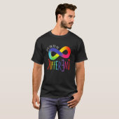 Autism Awareness Its Ok To Be Different Acceptance T-Shirt (Vorne ganz)