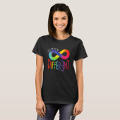 Autism Awareness Its Ok To Be Different Acceptance T-Shirt (Vorne ganz)