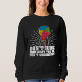 Autism Awareness Kids Autistic Support Tolerance   Sweatshirt (Vorderseite)
