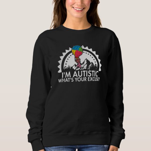 Autism Awareness Kids Autistic Support Tolerance   Sweatshirt (Vorderseite)